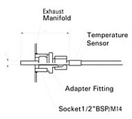 THERMOELEMENT K-TYPE - Exhaust Temperature Sensor